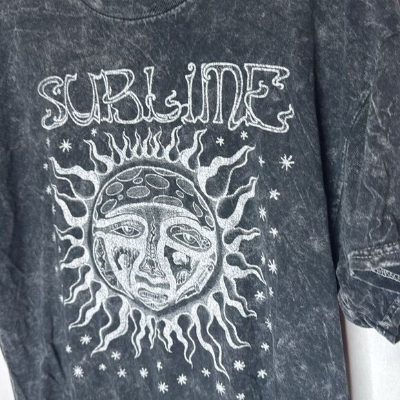 Sublime Acid Wash  Graphic Band T-Shirt. Size Large. - Picture 2 of 4
